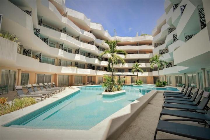 Departamento Delux 2 Habitaciones - Walking Distance A La Playa, Con Balcon. 普拉亚卡门 外观 照片